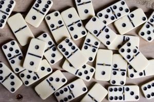 Double six dominoes